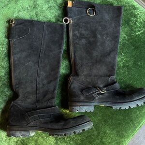 Fiorentini & Baker perfect condition Black Suede boots